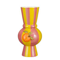 VAZA    keramika  - pink, Basics, keramika (14/12.5/25cm)