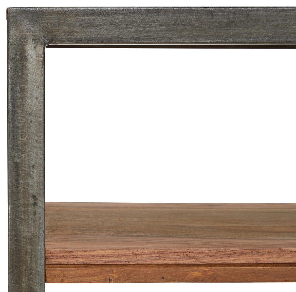 COMODĂ 156/75/40 cm  - culoare lemn sheesham/culoare natur, Modern, metal/lemn (156/75/40cm) - MID.YOU