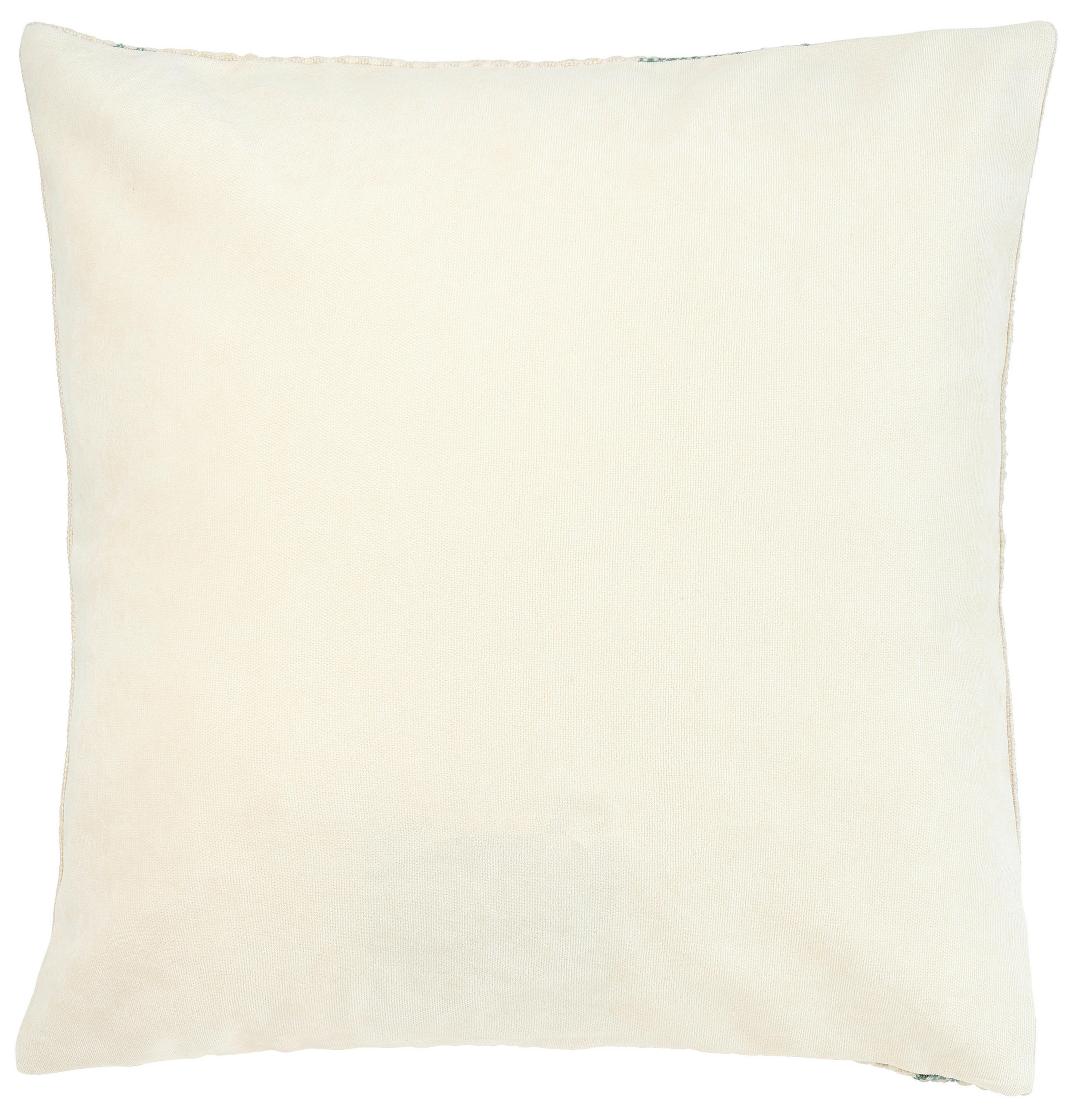 DEKORAČNÍ POLŠTÁŘ 50/50 cm - krémová/zelená, Konvenční, textil (50/50cm) - Esposa