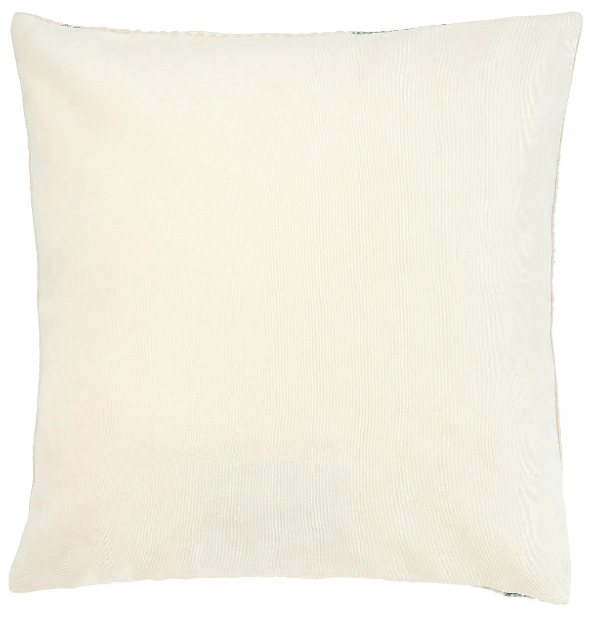DEKORAČNÍ POLŠTÁŘ 50/50 cm - krémová/zelená, Konvenční, textil (50/50cm) - Esposa