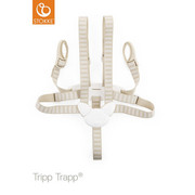 SICHERHEITSGURT Tripp Trapp - Beige, Basics, Kunststoff/Textil - Stokke