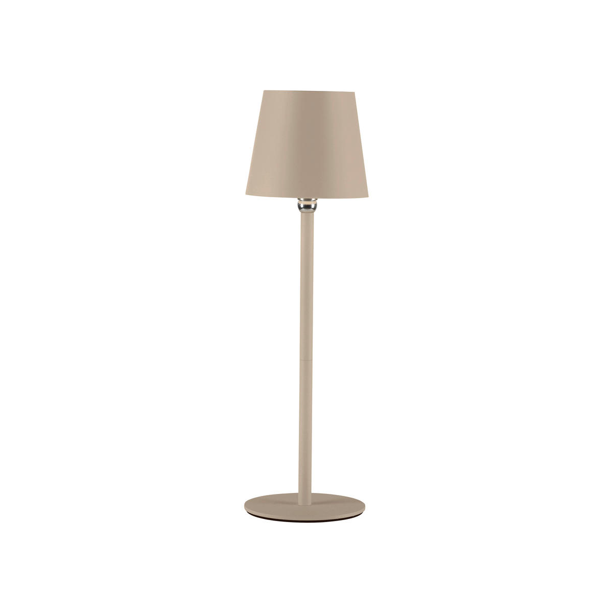 LED-TISCHLEUCHTE Boteria 11/11/37 cm   - Sandfarben, MODERN, Kunststoff/Metall (11/11/37cm)