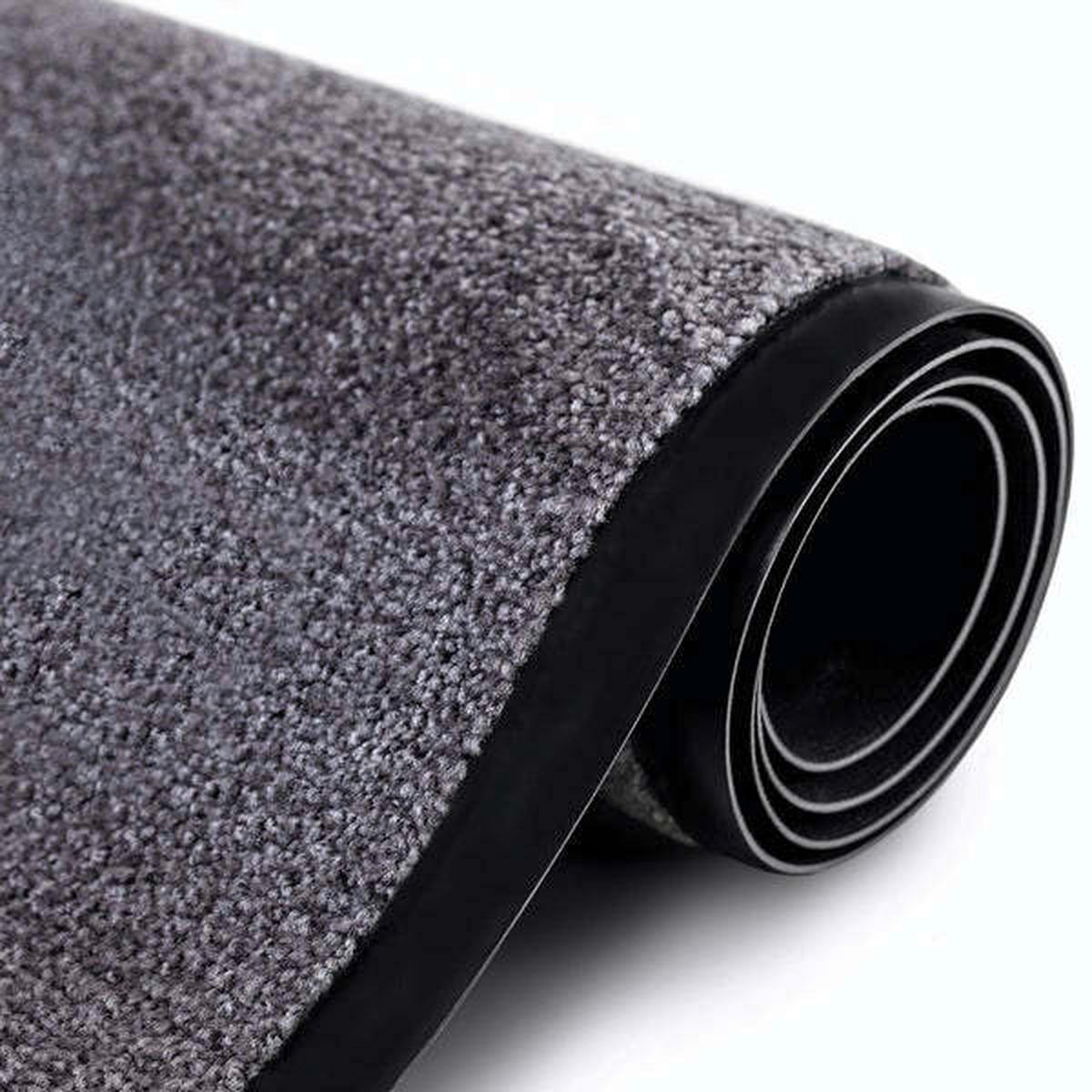 SCHMUTZFANGMATTE 120/180 cm Rhine Grau, Beige  - Beige/Grau, KONVENTIONELL, Kunststoff/Textil (120/180cm)