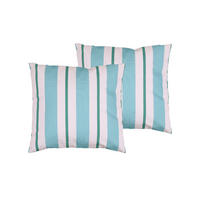 ZIERKISSENSET 2-teilig 48/48 cm  - Blau/Weiß, Basics, Textil (48/48cm)