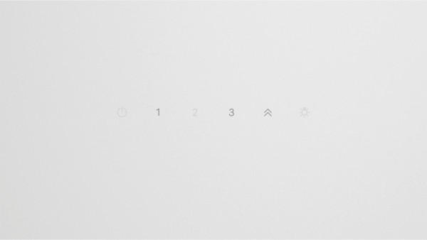 ASPIRATOR - bela, Dizajnerski, staklo/metal (59,2/32,5/35cm) - Bosch