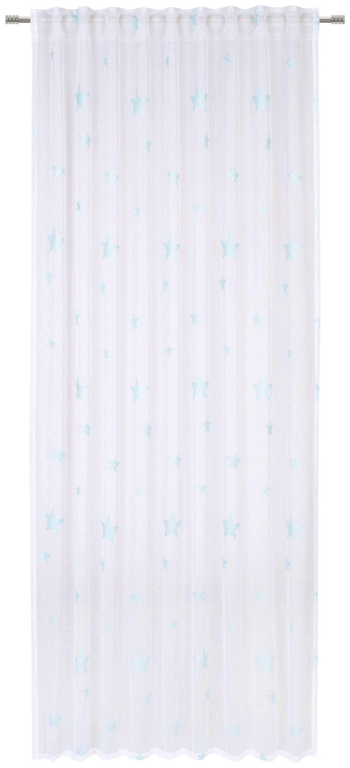 GOTOVA ZAVESA plava - plava, Konvencionalno, tekstil (140/245cm) - Ben'n'jen