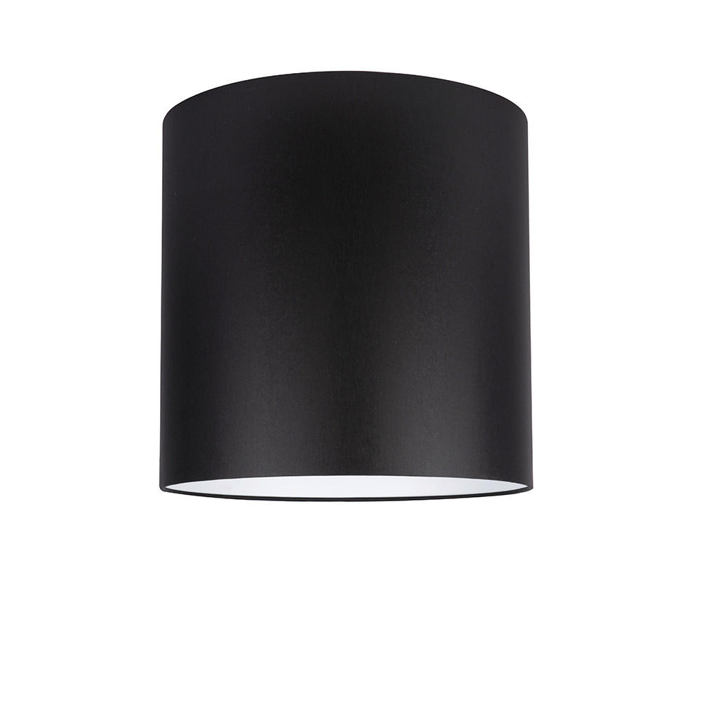 LEUCHTENSCHIRM Chintz 40/35 cm   - Schwarz, Basics, Textil/Metall (40/35cm)