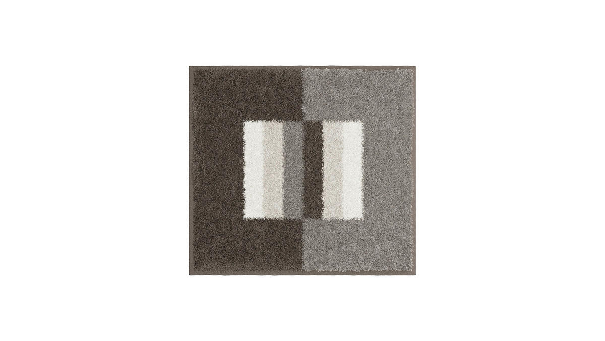 BIDET-VORLEGER Grund Taupe 40/50 cm  - Taupe, Basics, Kunststoff/Textil (40/50cm) - Grund