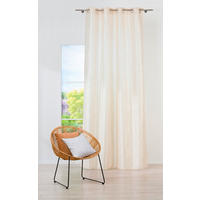 DRAPERIE CONFECȚIONATĂ black-out (nu permite trecerea luminii)  - crem, Basics, textil (26.5/43/5cm)