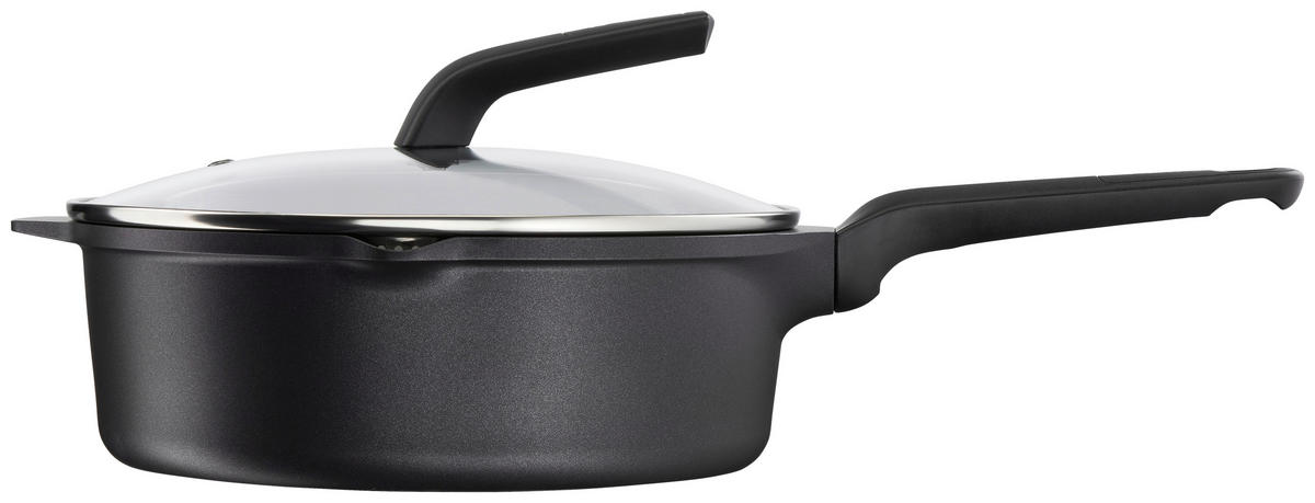PFANNE ROBUSTO  - Schwarz, Basics, Metall (49,1/29,2/17,8cm) - Tefal