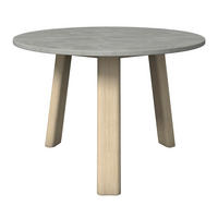 LOUNGETISCH 65/65/42 cm Holz, Kunststoff  - Eschefarben/Hellgrau, ROMANTIK / LANDHAUS, Holz/Kunststoff (65/65/42cm) - Dieter Knoll