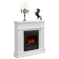 ELEKTROKAMIN - Weiß, LIFESTYLE, Glas/Holzwerkstoff (98/102/24cm) - Landscape