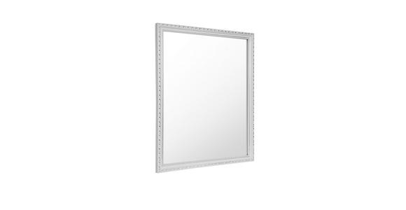 WANDSPIEGEL 45/55/2 cm    - Weiß, LIFESTYLE, Glas/Holz (45/55/2cm) - Carryhome