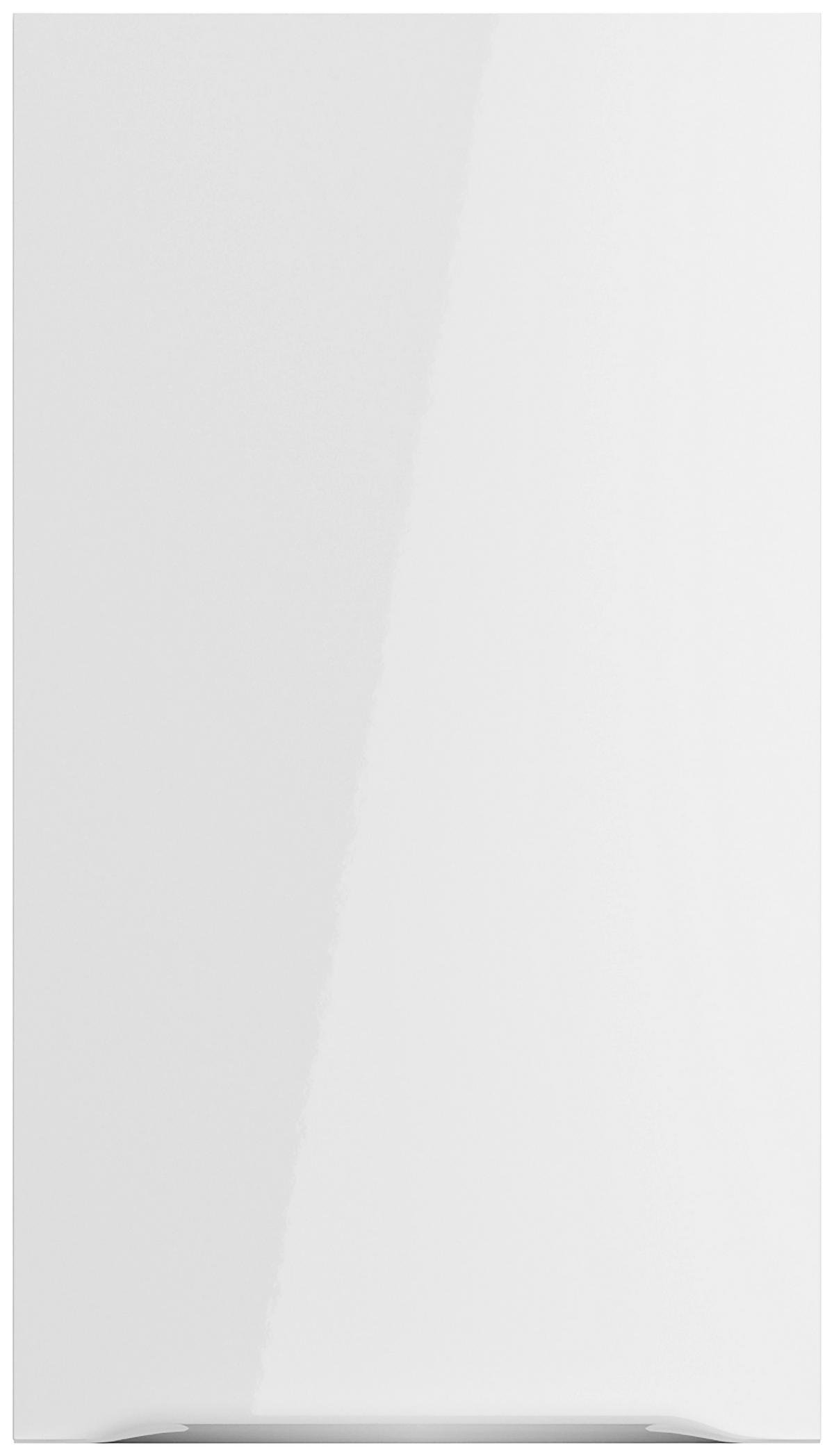 KÜCHENBLOCK 270 cm   in Weiß, Weiß Hochglanz  - Edelstahlfarben/Weiß Hochglanz, Basics, Holzwerkstoff/Metall (270cm) - Optifit