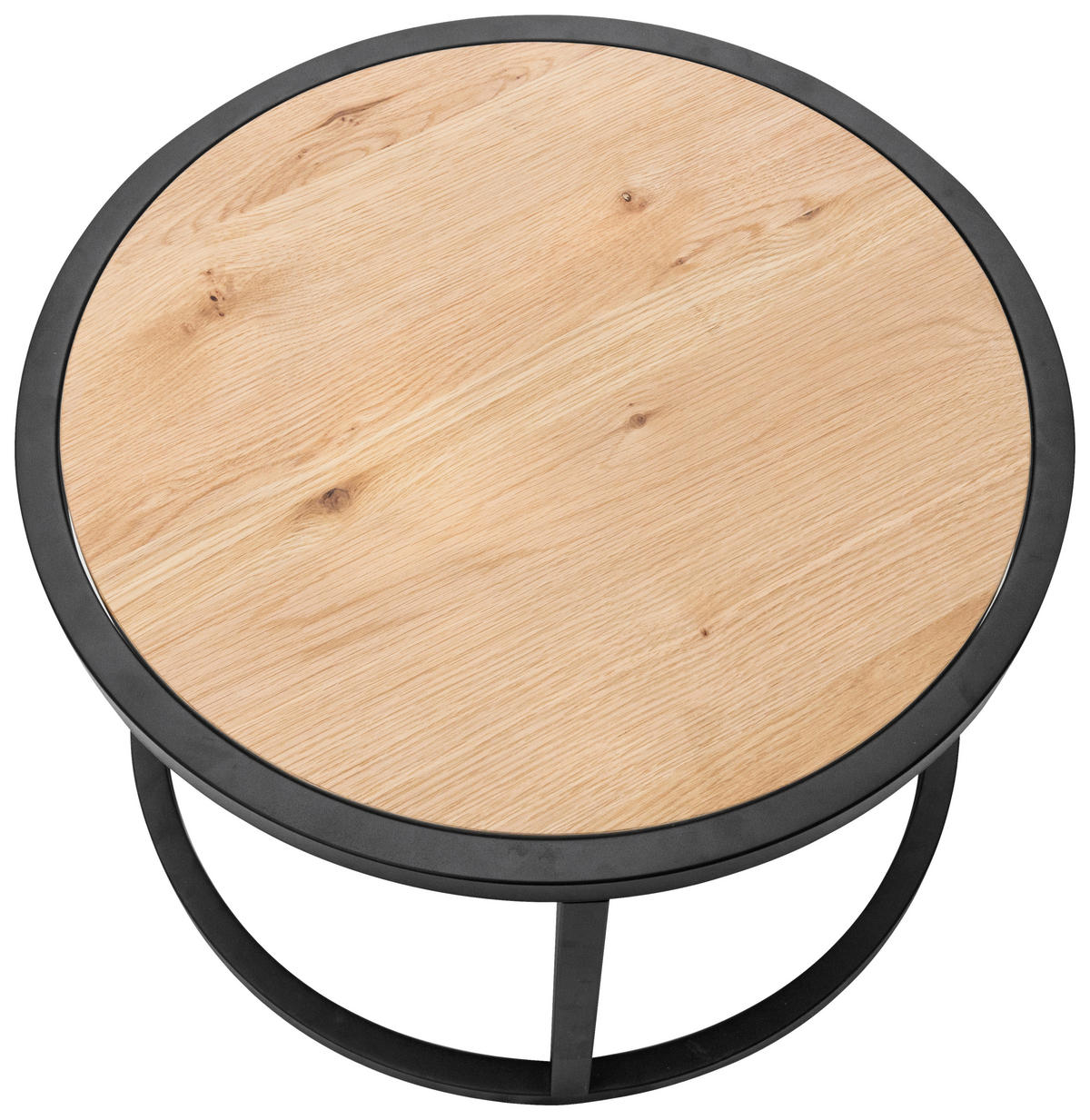 COUCHTISCH in Holz, Metall, Holzwerkstoff 80/45/80 cm  - Schwarz/Naturfarben, Design, Holz/Holzwerkstoff (80/45/80cm) - MID.YOU