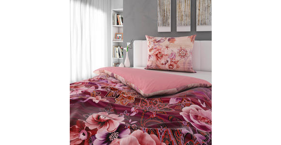 WENDEBETTWÄSCHE 140/200 cm  - Rosa, Design, Textil (140/200cm) - Esposa