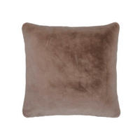 FELLKISSEN 50/50 cm  - Taupe, KONVENTIONELL, Fell/Textil (50/50cm) - Essenza
