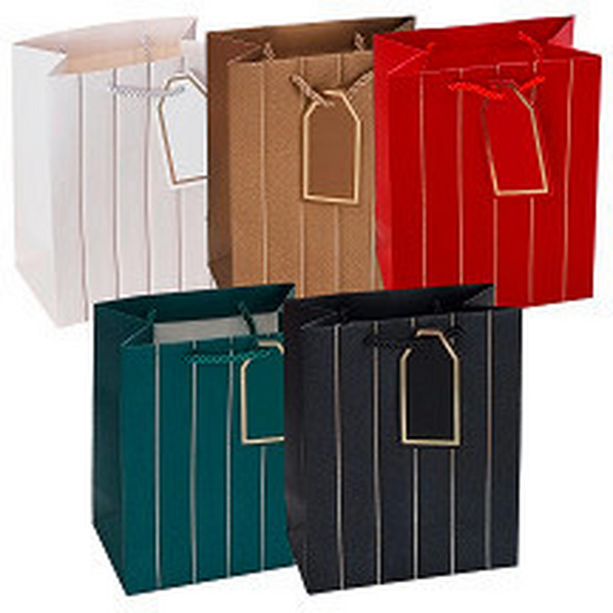 GESCHENKTASCHE  - KONVENTIONELL, Papier (18/23/10cm)