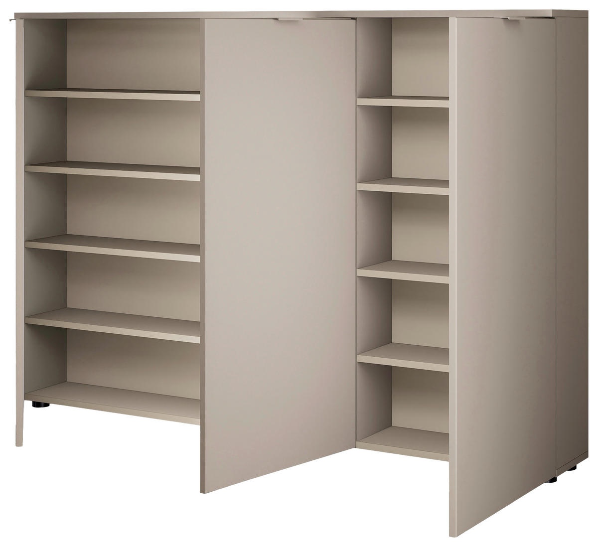 ORMAR ZA OBUĆU  taupe, bež, kašmir  drvni materijal     - kašmir/bež, Design, drvni materijal/metal (150/103/22cm) - Livetastic