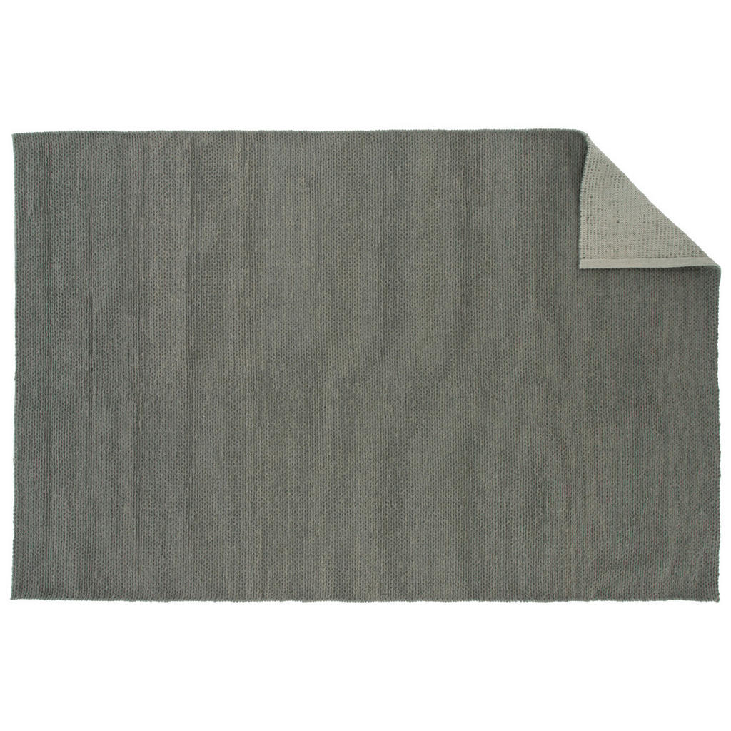 Thumbnail - P & B Flachwebeteppich, Grün, Textil, Uni, rechteckig, 200x300 cm, Oeko-Tex® Standard 100, pflegeleicht, Teppiche & Böde...