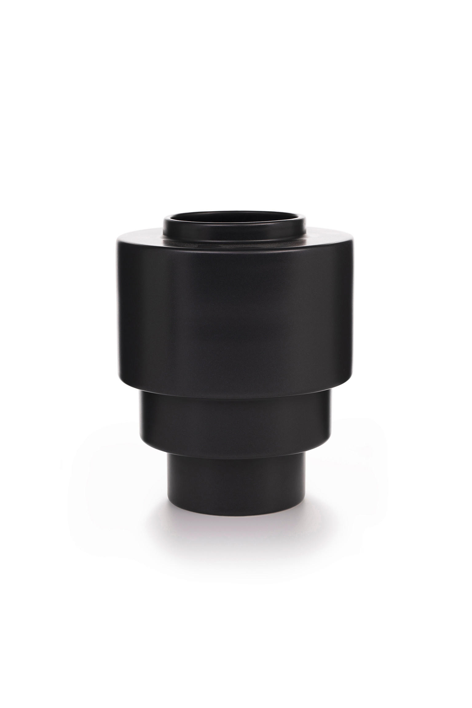 VASE 19,5 cm  - Schwarz, Basics, Keramik (16/19,5cm) - Markslöjd
