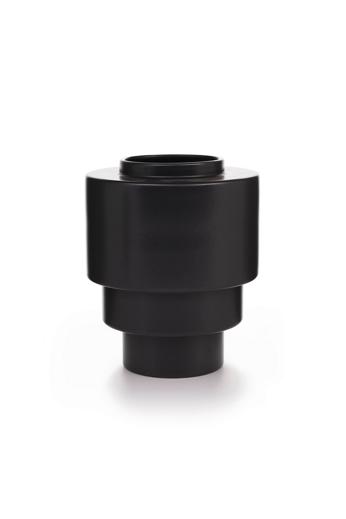 VASE 19,5 cm  - Schwarz, Basics, Keramik (16/19,5cm) - Markslöjd