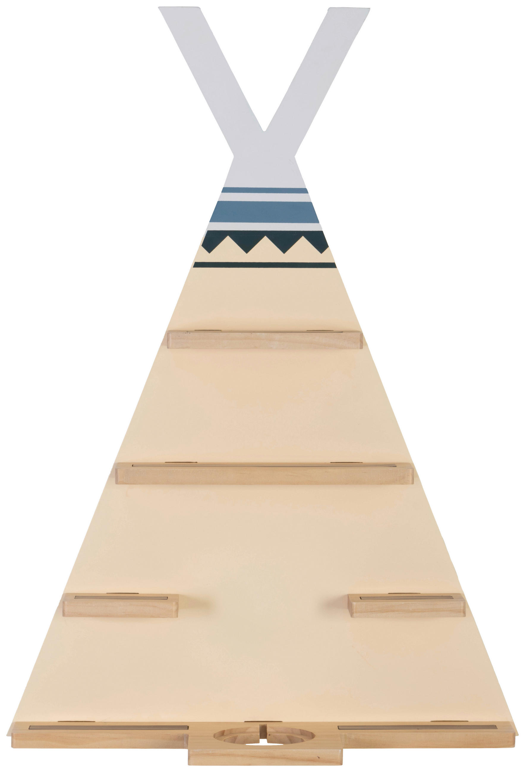 WANDREGAL  - Beige/Naturfarben, MODERN, Holz/Holzwerkstoff - Ben'n'jen