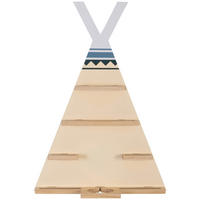 WANDREGAL  - Beige/Naturfarben, MODERN, Holz/Holzwerkstoff - Ben'n'jen