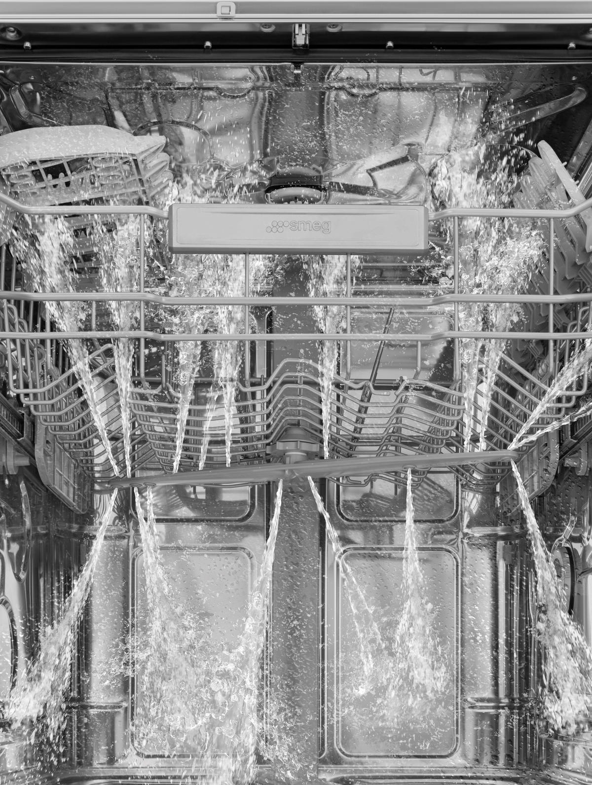 GESCHIRRSPÜLER STL251CDE  - Edelstahlfarben, Basics, Metall (59,8/81,8/54,5cm) - SMEG