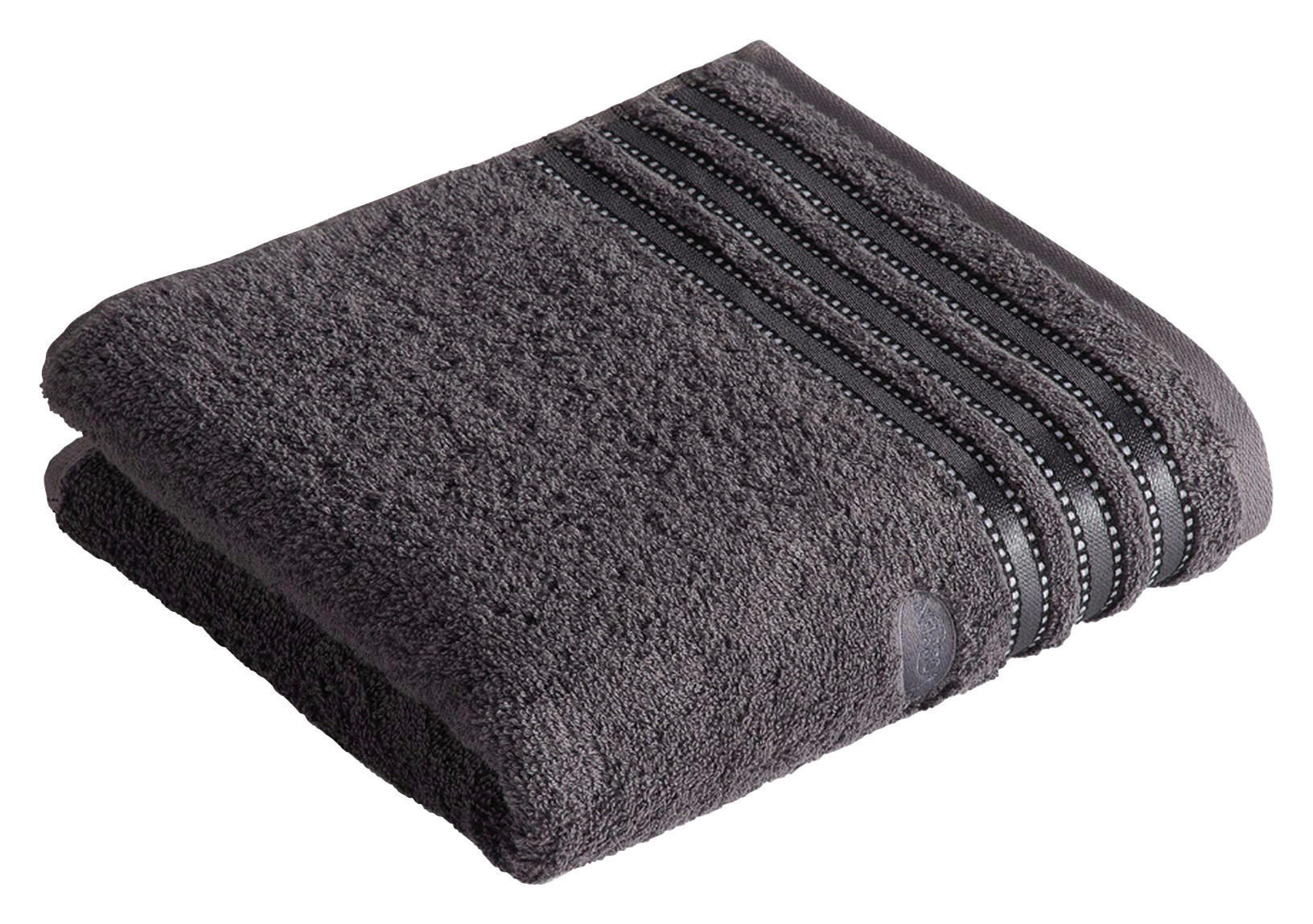 RUČNÍK, 50/100 cm, antracitová - antracitová, Design, textil (50/100cm) - Vossen