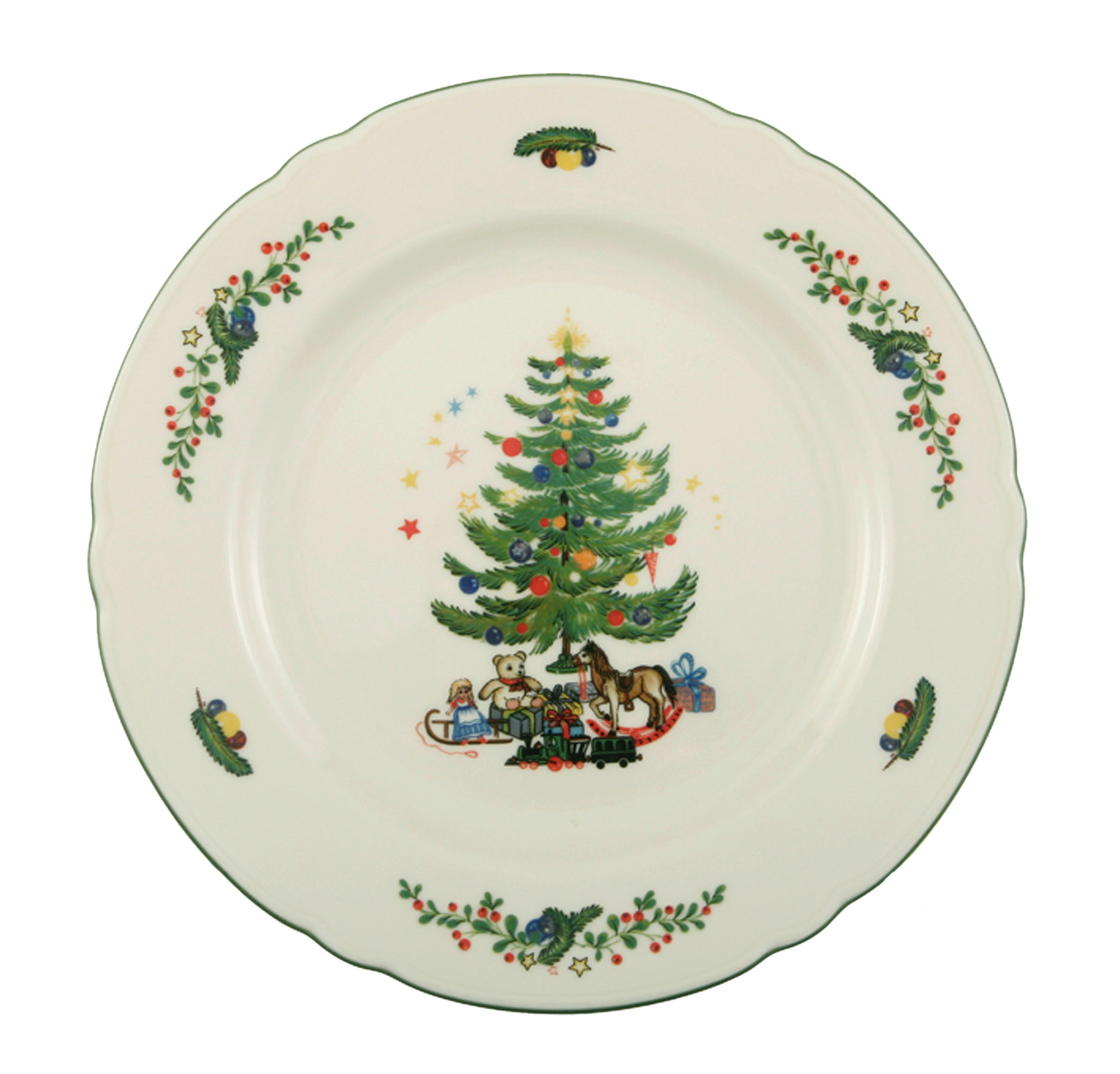 RAŇAJKOVÝ TANIER, keramika, 20 cm - Design, keramika (20cm) - Seltmann Weiden