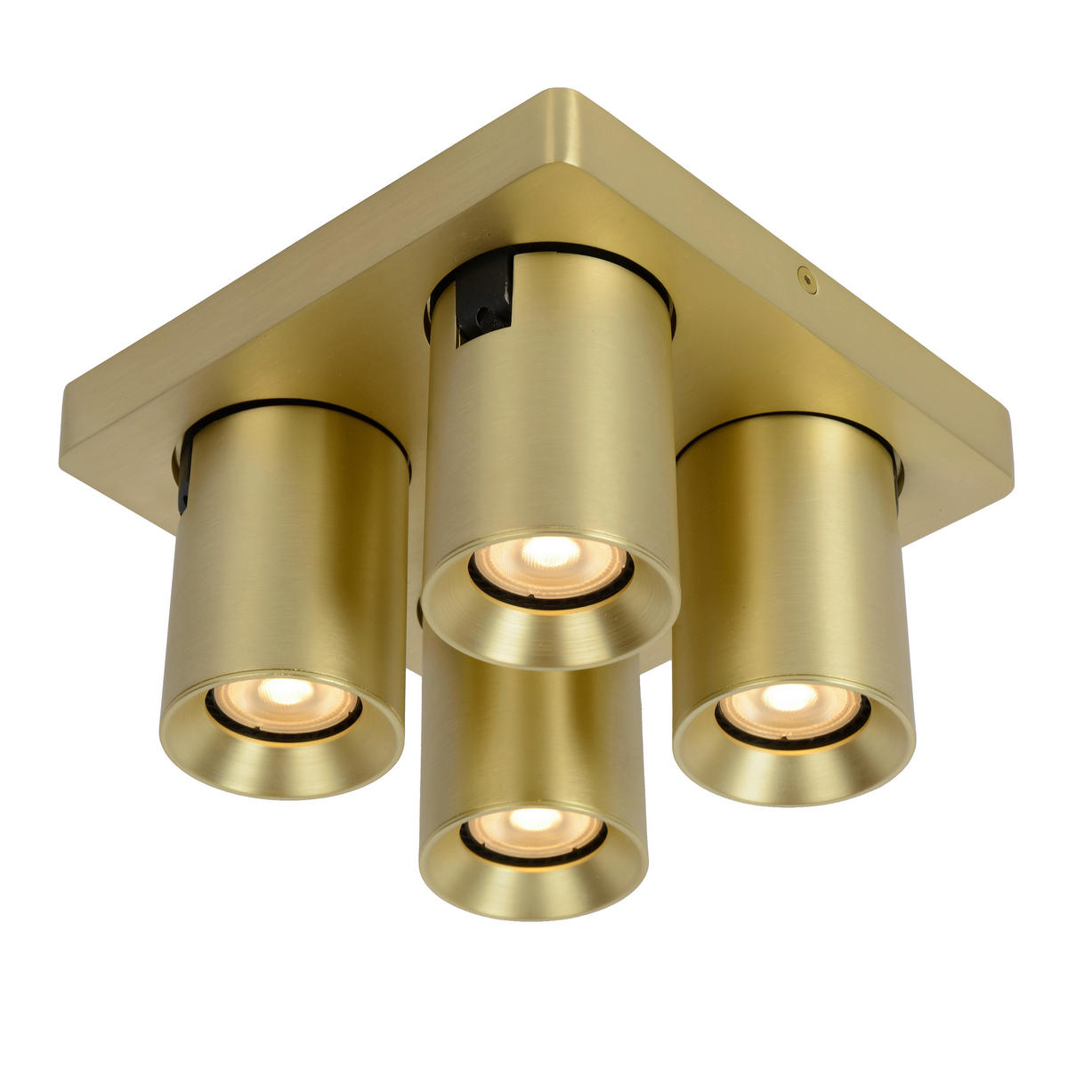 LED-STRAHLER 20/20/11.5 cm   - Messingfarben, KONVENTIONELL, Metall (20/20/11.5cm) - Lucide