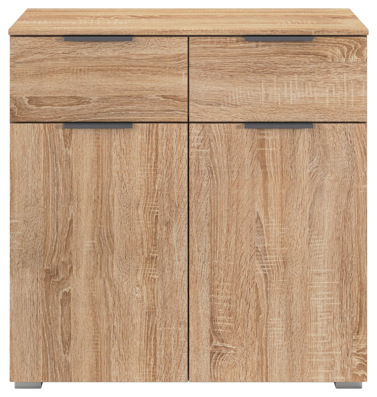 KOMMODE Rauch ALABAMA  in 80/81/42 cm  - Alufarben/Grau, MODERN, Holzwerkstoff (80/81/42cm) - Rauch Möbel