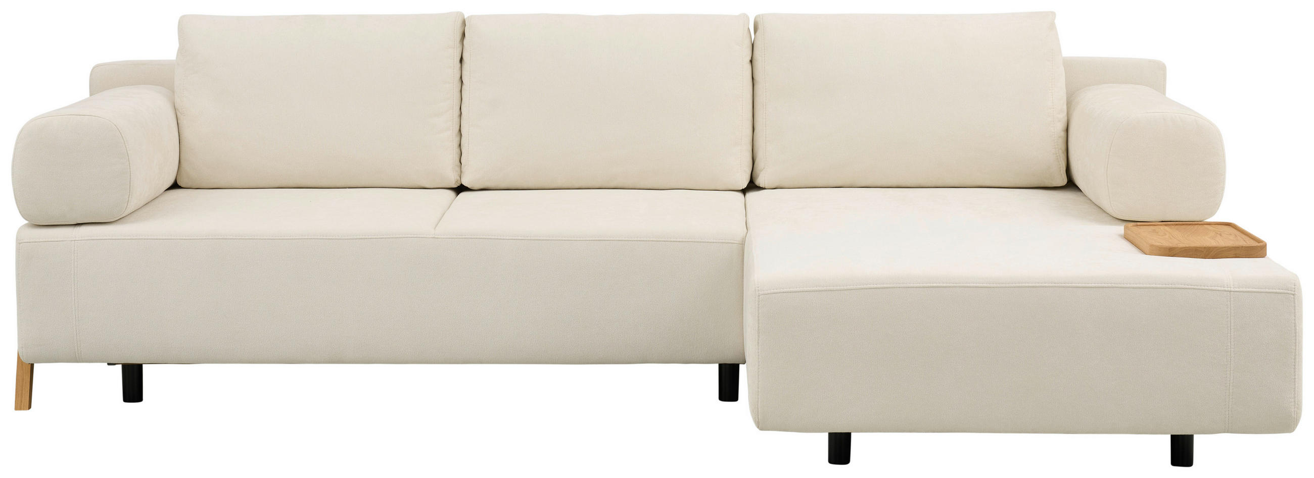 ROHOVÁ SEDAČKA, textil,  - přírodní barvy, Natur, dřevo/textil (287/183cm) - Niels Andersson