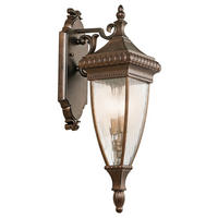 AUSSENWANDLEUCHTE - Bronzefarben, Konventionell, Glas/Metall (18.4/26,7/64,1cm) - Elstead Lighting