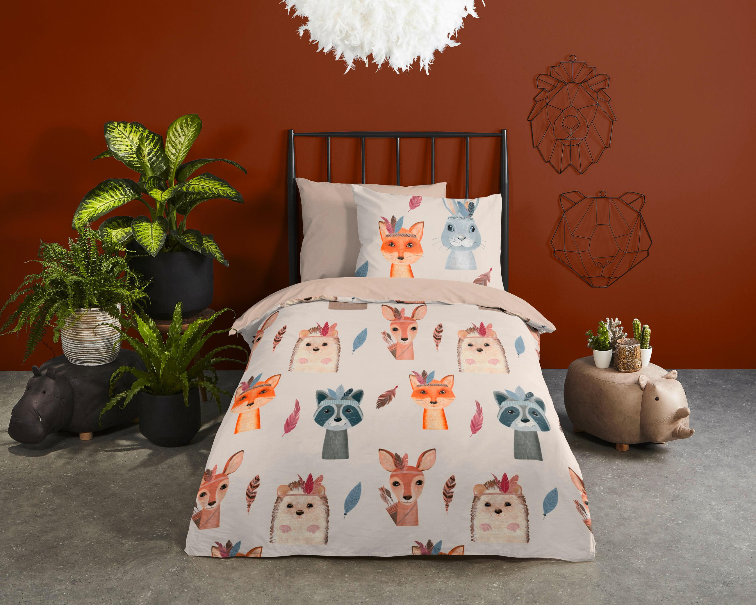 KINDERBETTWÄSCHE 140/200 cm  - Multicolor, Trend, Textil (140/200cm)