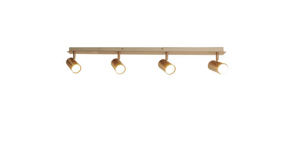 DECKENLEUCHTE 85/15/10,5 cm  - Nickelfarben, Trend, Metall (85/15/10,5cm) - Novel