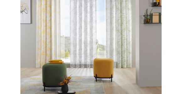 FERTIGVORHANG halbtransparent - Grün, Design, Textil (140/245cm) - Esposa