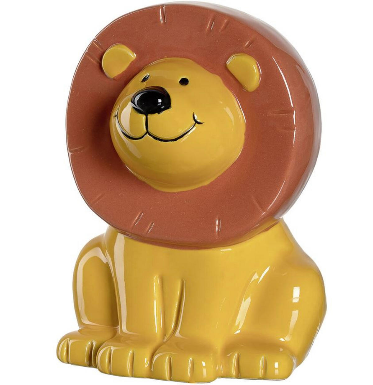 SPARDOSE - Gelb, Basics, Keramik (12,8cm) - Leonardo