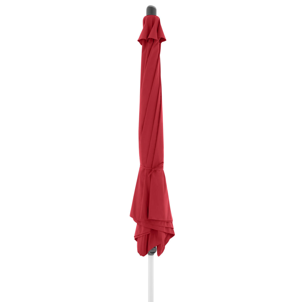 SONNENSCHIRM  270/270 cm  - Silberfarben/Rot, Konventionell, Textil/Metall (270/270cm) - Doppler