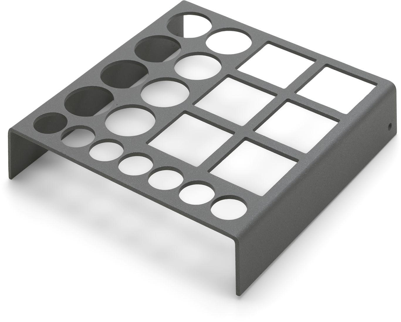 KOSMETIK-ORGANIZER  - Grau, Natur, Metall (15/3/15cm) - Musterring