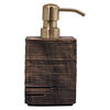 DÁVKOVAČ MÝDLA hnědá - hnědá, Basics, kov/plast (8/16/8cm) - Sadena