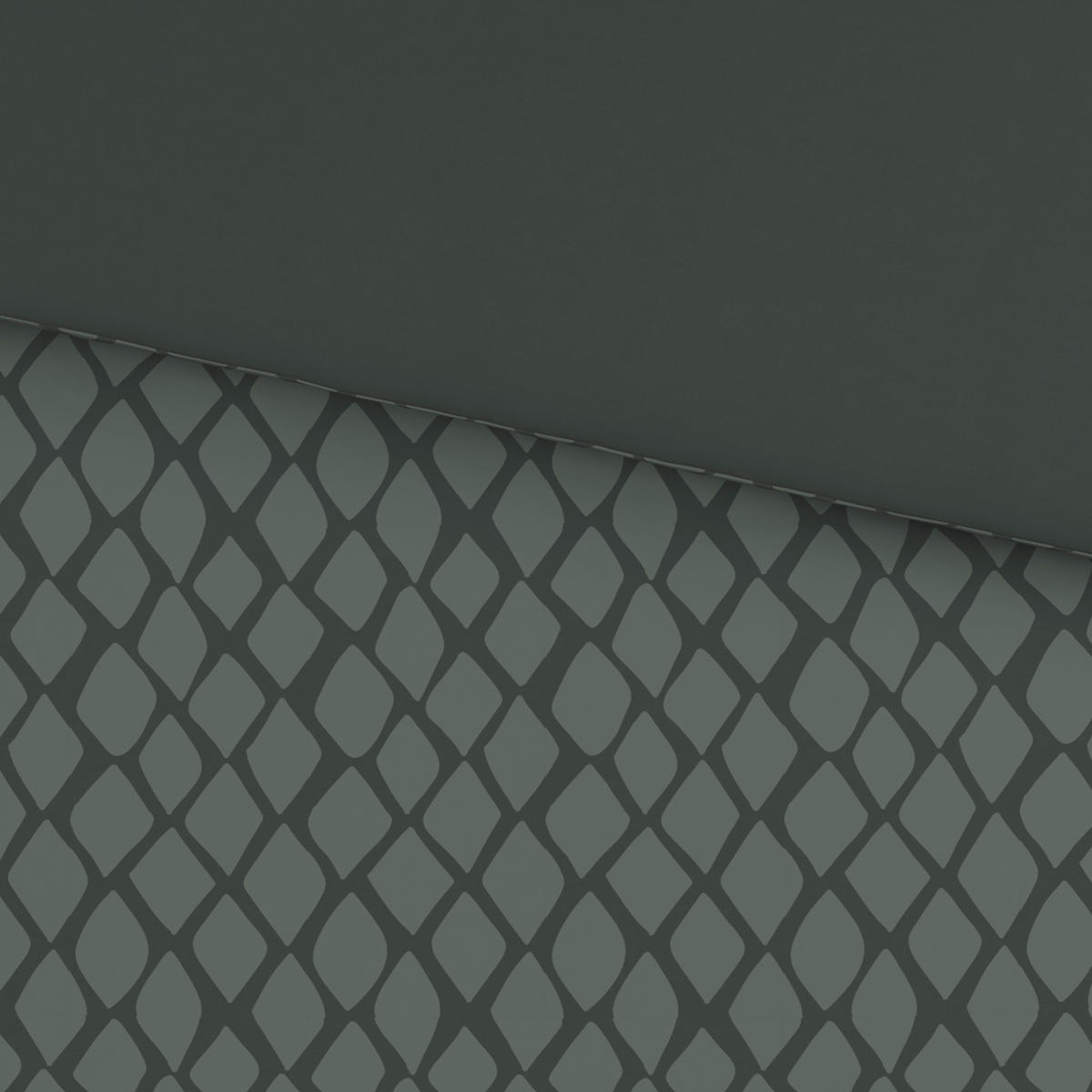 WENDEBETTWÄSCHE SNAKO Satin 135/200 cm  - Grün, Design, Textil (135/200cm) - Dieter Knoll