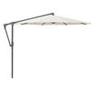 AMPELSCHIRM 300 cm Beige  - Anthrazit/Beige, Design, Textil/Metall (300/300cm) - Glatz
