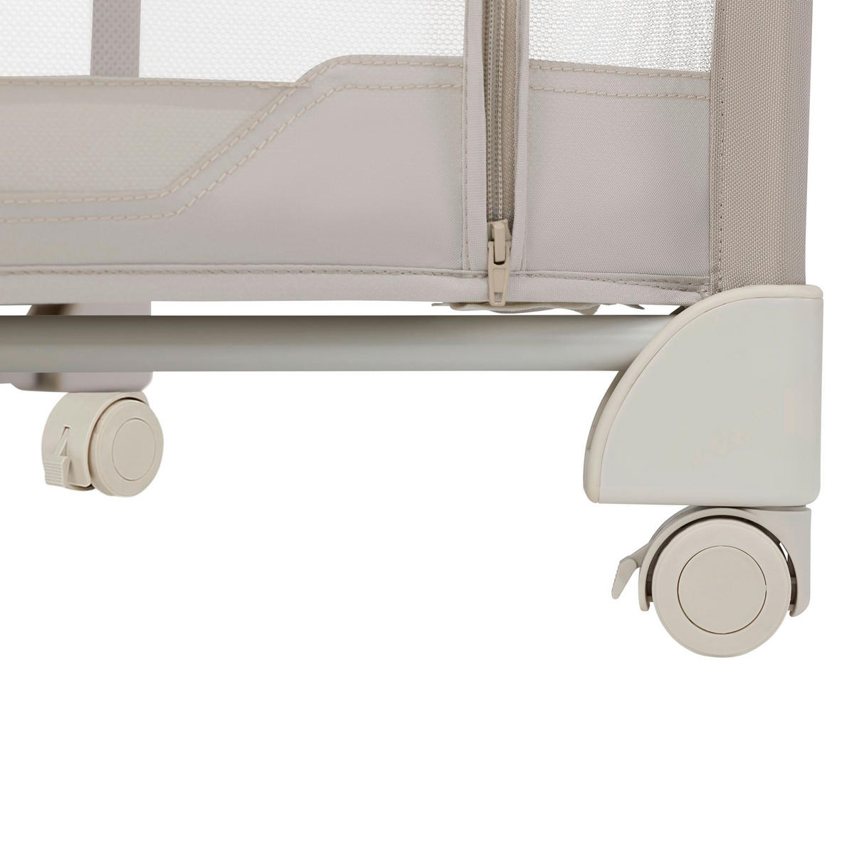 REISEBETT Merlin Creme  - Creme, Basics, Kunststoff/Textil (65/125/73cm) - Maxi-Cosi