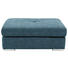HOCKER in Textil Blau - Chromfarben/Blau, KONVENTIONELL, Kunststoff/Textil (118/46/67cm) - Carryhome HOCKER in Textil Blau - Chromfarben/Blau, KONVENTIONELL, Kunststoff/Textil (118/46/67cm) - Carryhome