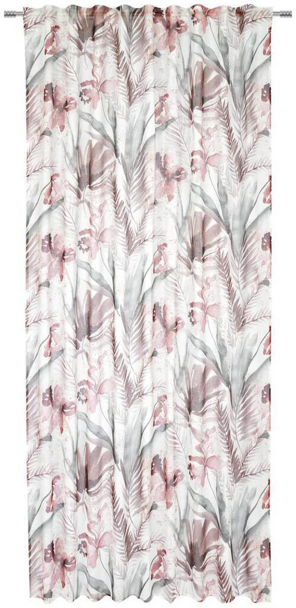 FERTIGVORHANG halbtransparent  - Aubergine, Konventionell, Textil (140/245cm) - Esposa