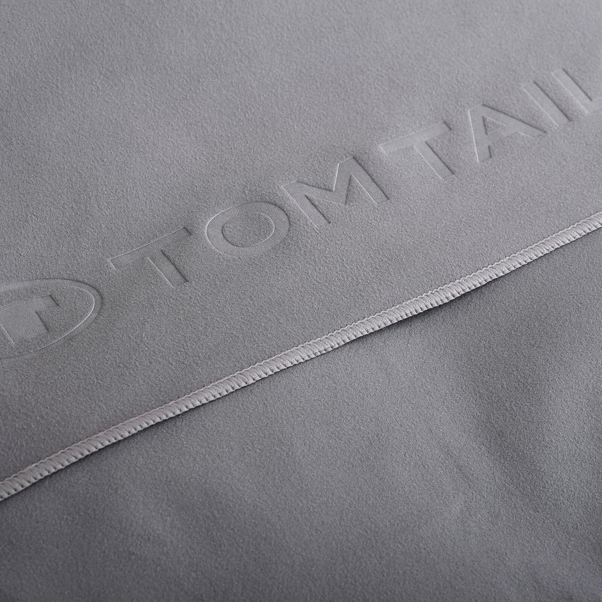 SPORTHANDTUCH Grau  - Grau, Basics, Textil (50/100cm) - Tom Tailor