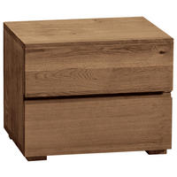 NACHTSCHRANK 50/40/40 cm Eiche massiv  - Design, Holz (50/40/40cm) - Hasena