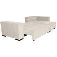 ECKSOFA Creme Cord  - Creme/Braun, KONVENTIONELL, Holz/Textil (230/190cm) - Carryhome
